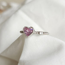 Load image into Gallery viewer, Pink Heart Ring