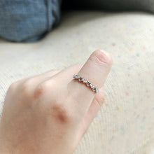 Load image into Gallery viewer, Tiny Hearts Ring (Silver)